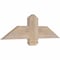 Ekena Millwork Eugene Smooth Timber Gable Bracket, Douglas Fir, 36"W x 10"H x 1 1/2"D x 5 1/2"F, 7/12 Pitch GBW036X10X0206EUG00SDF - alternate 2